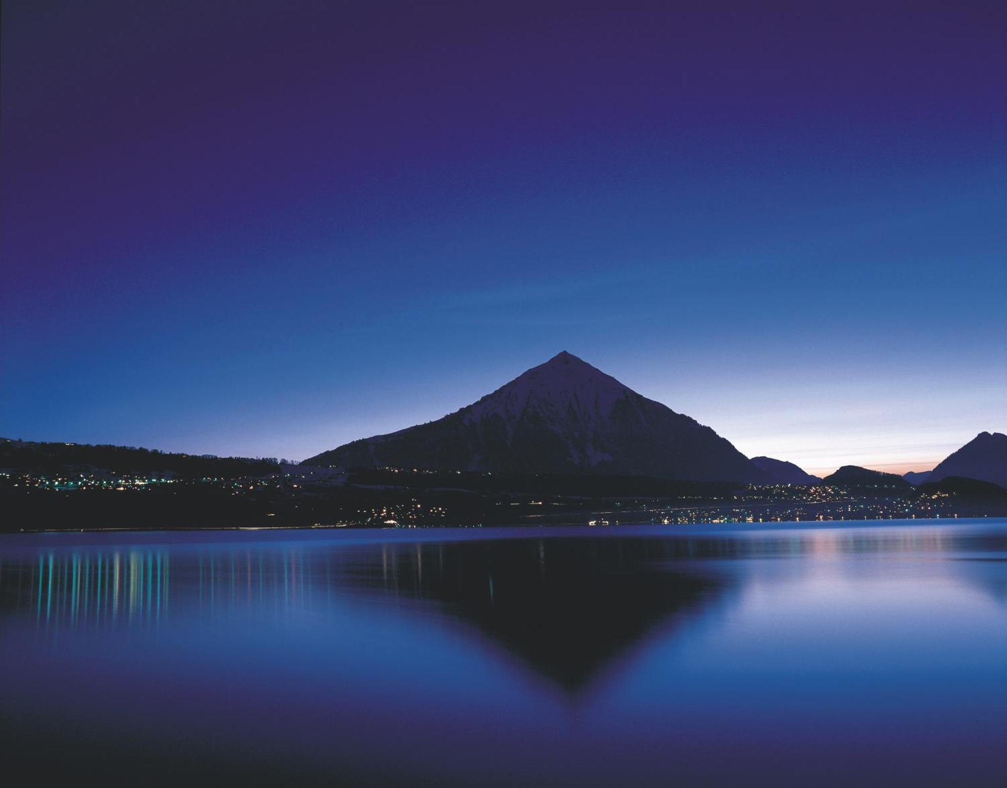 Hotel Restaurant Bellevue Au Lac Thun Dış mekan fotoğraf