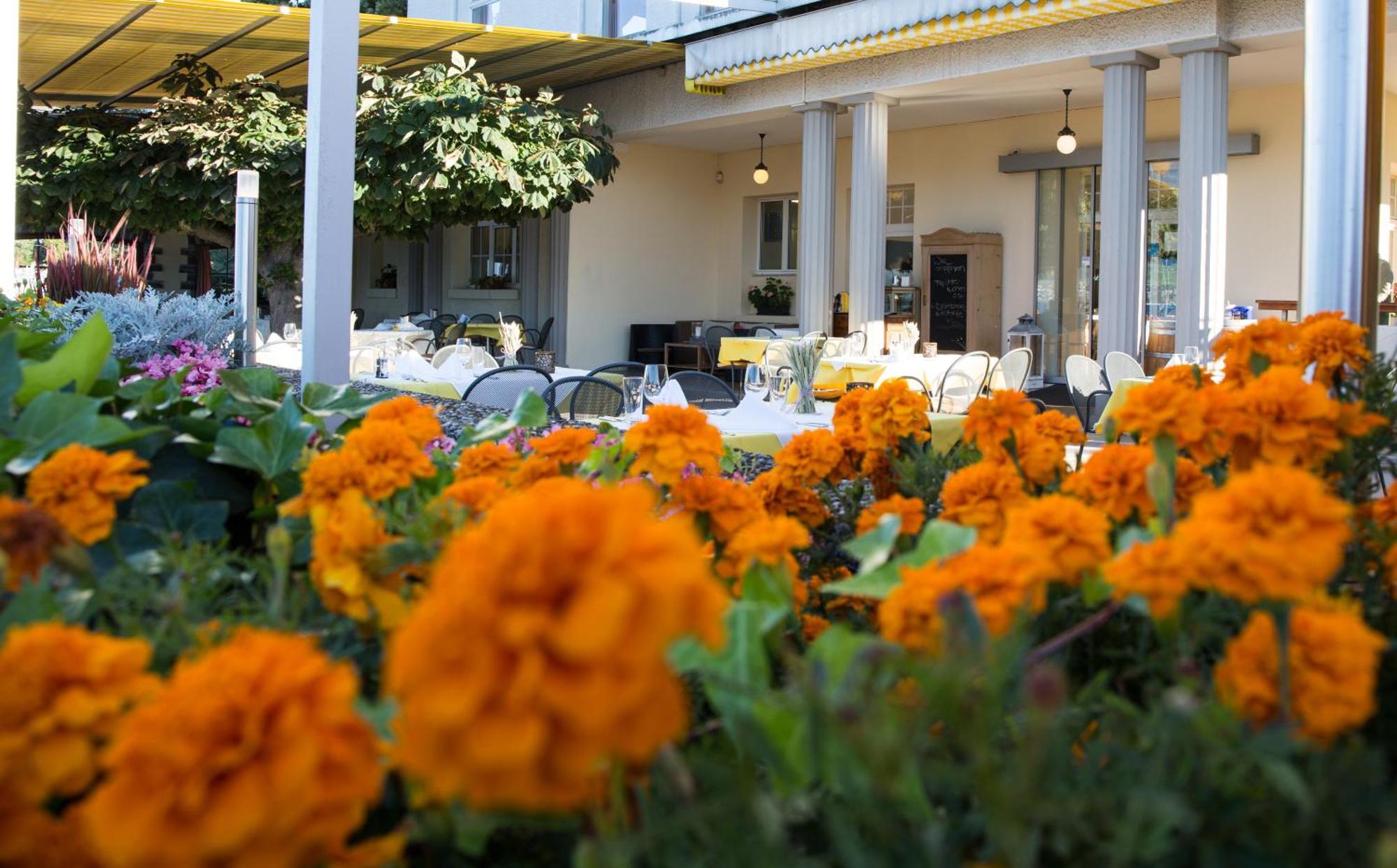 Hotel Restaurant Bellevue Au Lac Thun Dış mekan fotoğraf