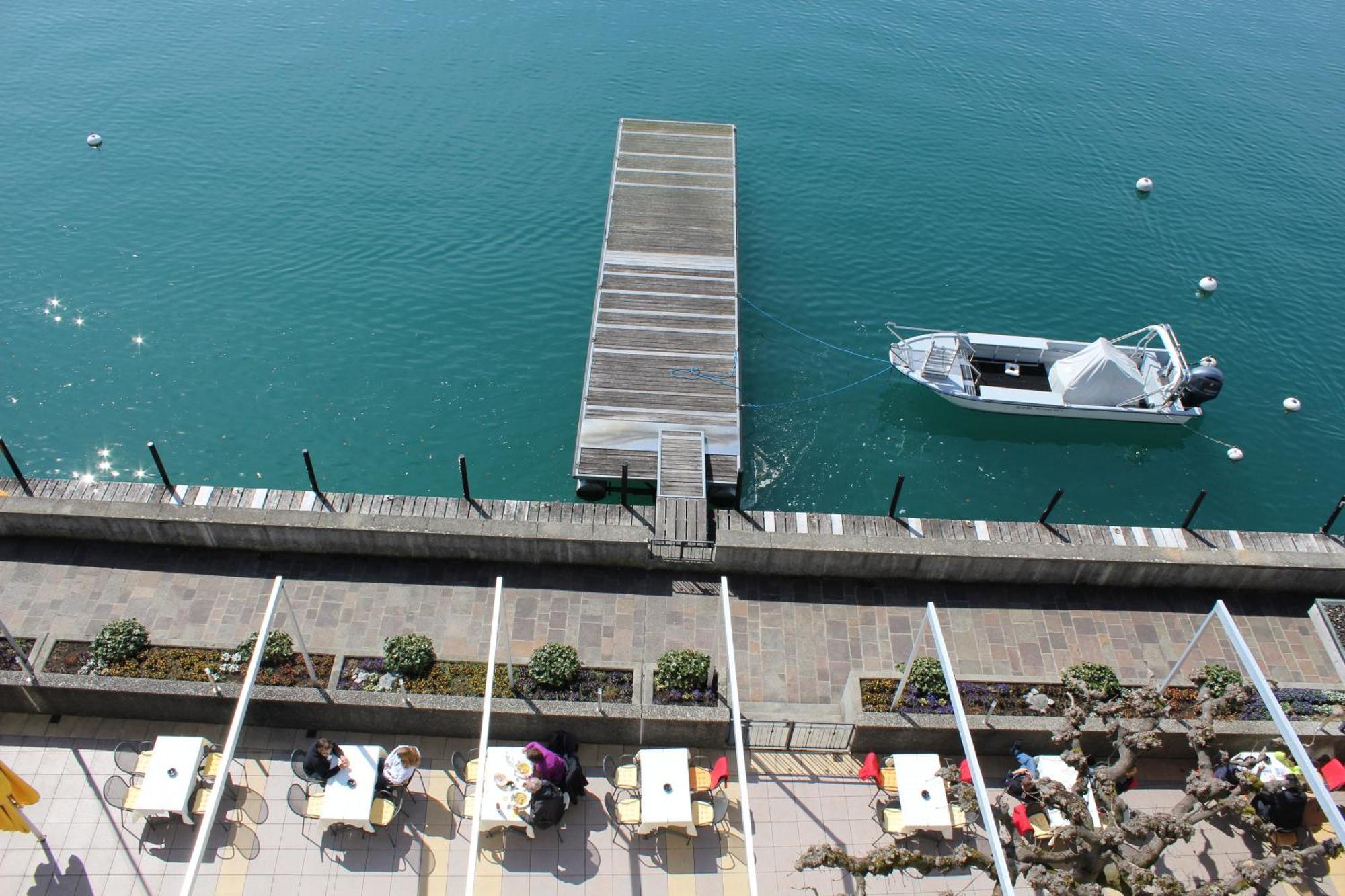 Hotel Restaurant Bellevue Au Lac Thun Dış mekan fotoğraf